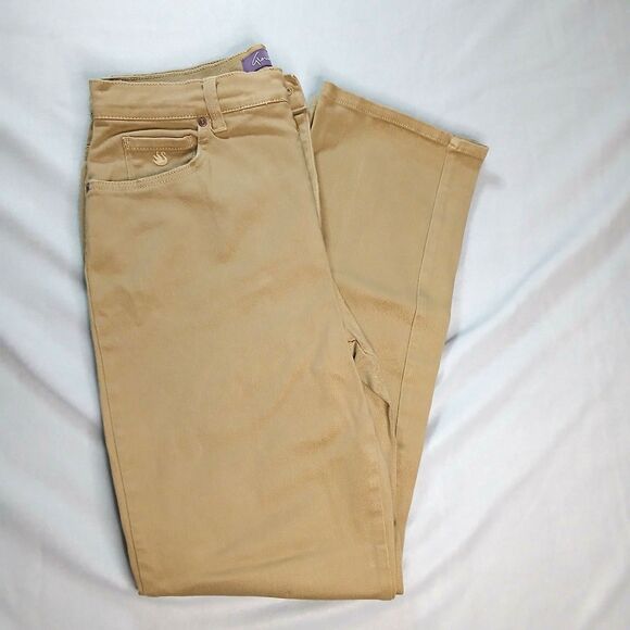 Gloria Vanderbilt Amanda Classic Khaki Jeans High Rise Pants Comfort Women's 10 - Picture 5 of 8